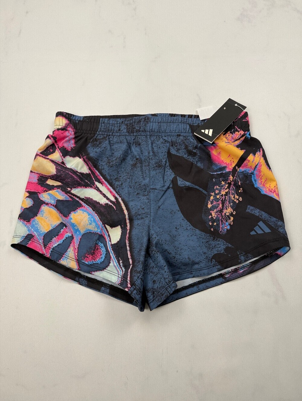 Adidas Athletic Shorts Black 2010s Bold Statement Piece - Girls XL